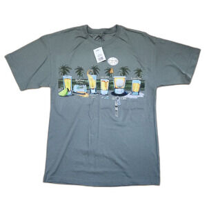 Newport Blue Mens Green M Tee Shirt